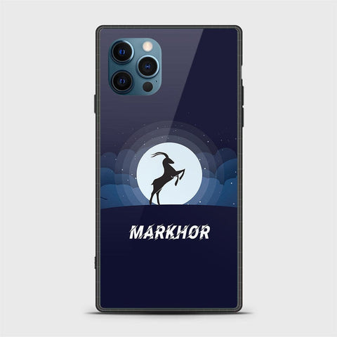 iPhone 12 Pro Max Cover - Markhor Series - HQ Ultra Shine Premium Infinity Glass Soft Silicon Borders Case