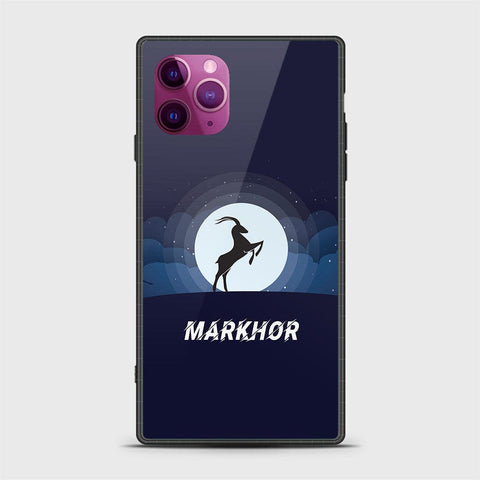 iPhone 11 Pro Cover - Markhor Series - HQ Ultra Shine Premium Infinity Glass Soft Silicon Borders Case