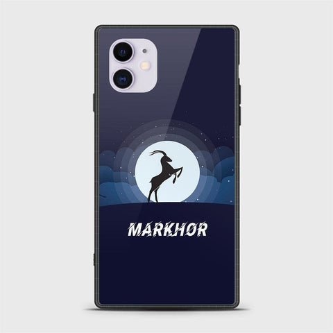 iPhone 11 Cover - Markhor Series - HQ Ultra Shine Premium Infinity Glass Soft Silicon Borders Case
