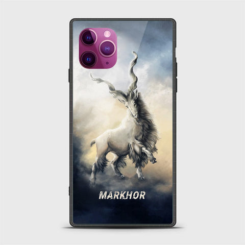 iPhone 11 Pro Cover - Markhor Series - HQ Ultra Shine Premium Infinity Glass Soft Silicon Borders Case