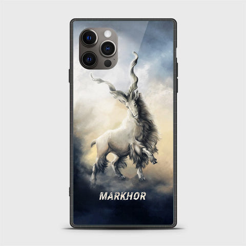 iPhone 12 Pro Cover - Markhor Series - HQ Ultra Shine Premium Infinity Glass Soft Silicon Borders Case