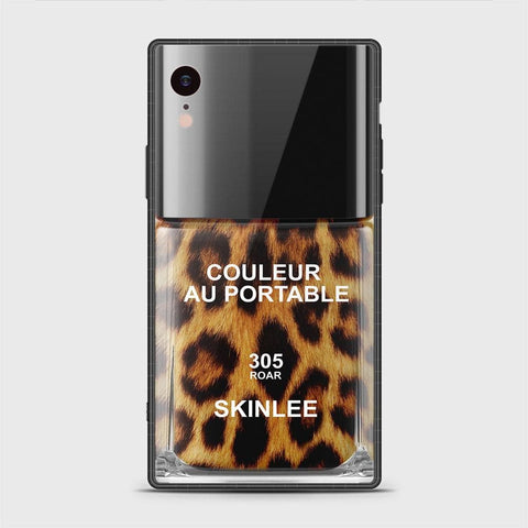 iPhone XR Cover - Couleur Au Portable Series - HQ Ultra Shine Premium Infinity Glass Soft Silicon Borders Case