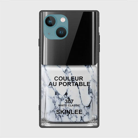 iPhone 14 Cover- Couleur Au Portable Series - HQ Ultra Shine Premium Infinity Glass Soft Silicon Borders Case