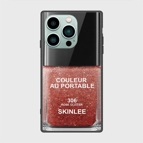 iPhone 14 Pro Max Cover- Couleur Au Portable Series - HQ Ultra Shine Premium Infinity Glass Soft Silicon Borders Case