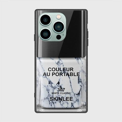 iPhone 14 Pro Max Cover- Couleur Au Portable Series - HQ Ultra Shine Premium Infinity Glass Soft Silicon Borders Case