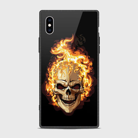 iPhone XS / X Cover - Stellar Series - HQ Ultra Shine Premium Infinity Glass Soft Silicon Borders Case