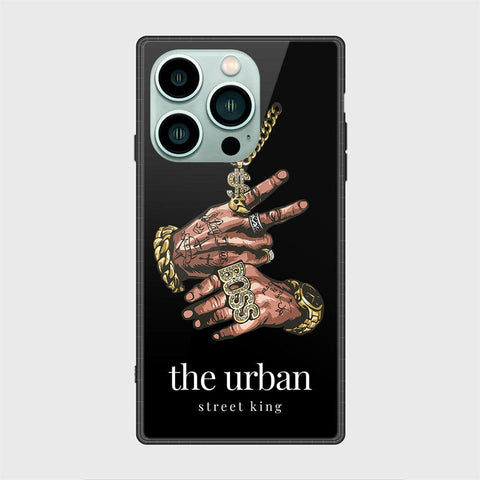 iPhone 14 Pro Cover - Stellar Series - HQ Ultra Shine Premium Infinity Glass Soft Silicon Borders Case