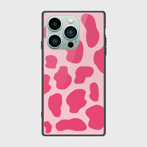 iPhone 14 Pro Cover - Vanilla Dream Series - HQ Ultra Shine Premium Infinity Glass Soft Silicon Borders Case