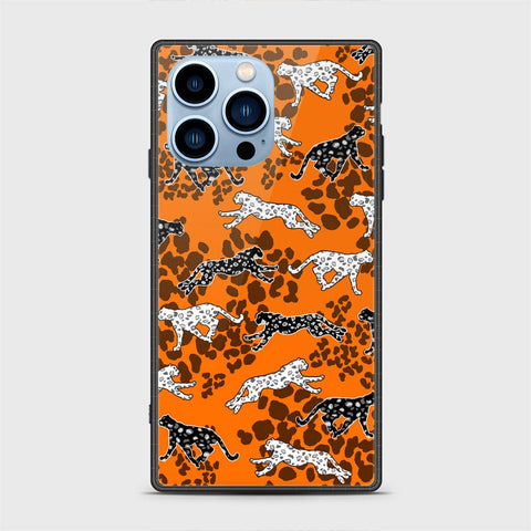 iPhone 13 Pro Max Cover - Hustle Series - HQ Ultra Shine Premium Infinity Glass Soft Silicon Borders Case