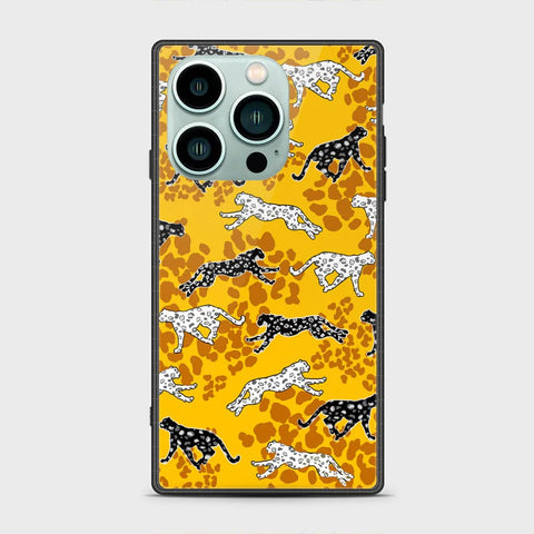 iPhone 14 Pro Cover - Hustle Series - HQ Ultra Shine Premium Infinity Glass Soft Silicon Borders Case