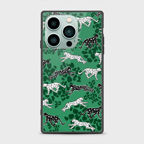 iPhone 14 Pro Cover - Hustle Series - HQ Ultra Shine Premium Infinity Glass Soft Silicon Borders Case