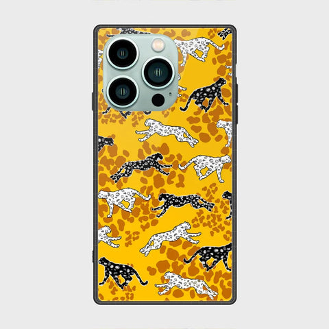 iPhone 14 Pro Max Cover - Hustle Series - HQ Ultra Shine Premium Infinity Glass Soft Silicon Borders Case