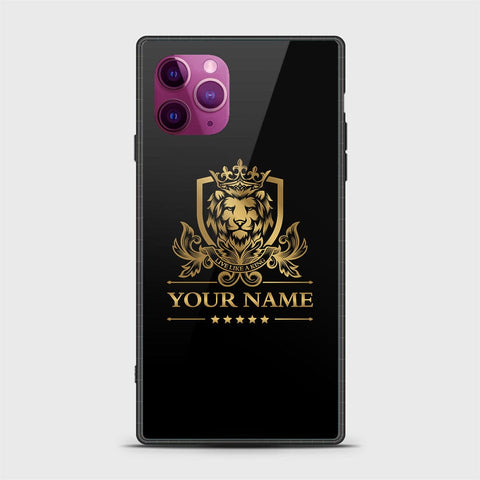 iPhone 11 Pro Cover - Gold Series - HQ Ultra Shine Premium Infinity Glass Soft Silicon Borders Case