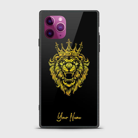 iPhone 11 Pro Cover - Gold Series - HQ Ultra Shine Premium Infinity Glass Soft Silicon Borders Case
