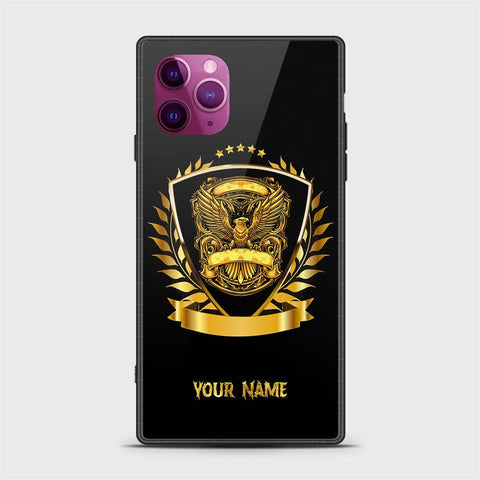 iPhone 11 Pro Cover - Gold Series - HQ Ultra Shine Premium Infinity Glass Soft Silicon Borders Case