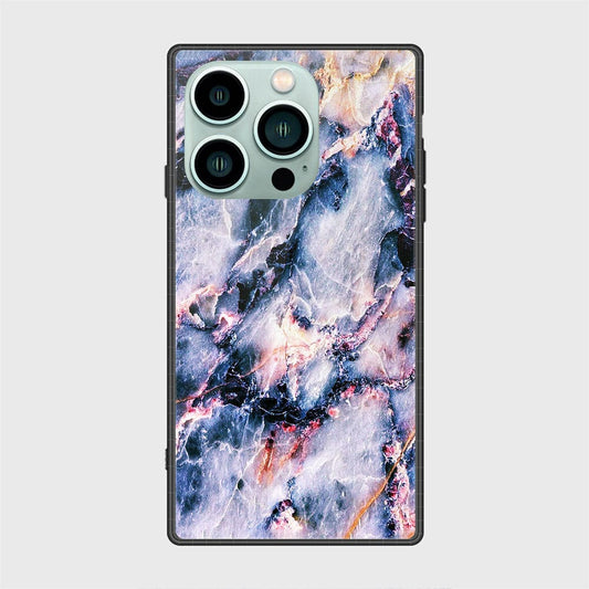 iPhone 14 Pro Cover- Colorful Marble Series - HQ Ultra Shine Premium Infinity Glass Soft Silicon Borders Case