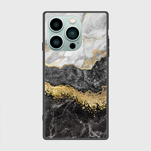 iPhone 14 Pro Cover- Colorful Marble Series - HQ Ultra Shine Premium Infinity Glass Soft Silicon Borders Case
