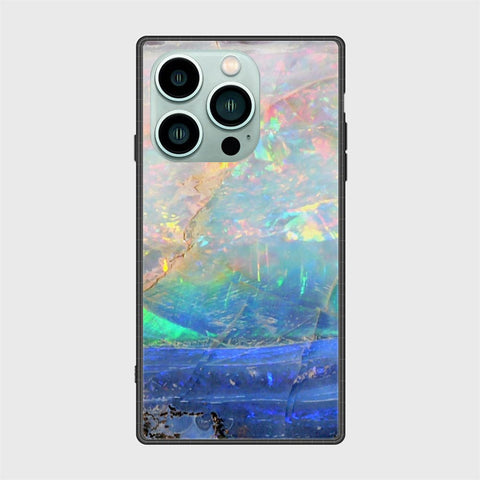 iPhone 14 Pro Cover- Colorful Marble Series - HQ Ultra Shine Premium Infinity Glass Soft Silicon Borders Case