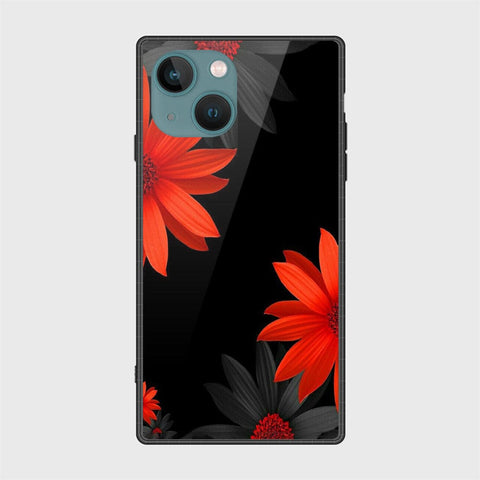 iPhone 14 Plus Cover- Floral Series 2 - HQ Ultra Shine Premium Infinity Glass Soft Silicon Borders Case