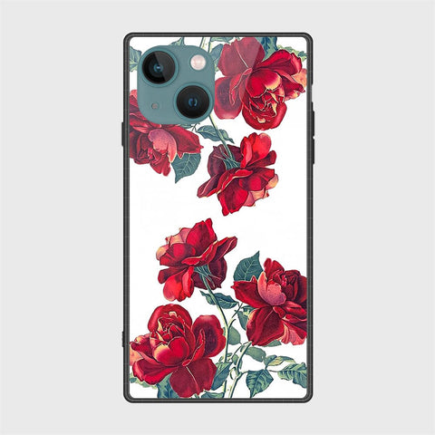 iPhone 14 Plus Cover- Floral Series 2 - HQ Ultra Shine Premium Infinity Glass Soft Silicon Borders Case