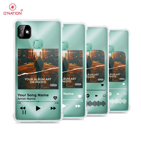 Infinix Smart HD 2021 Cover - Personalised Album Art Series - 4 Designs - Clear Phone Case - Soft Silicon Borders