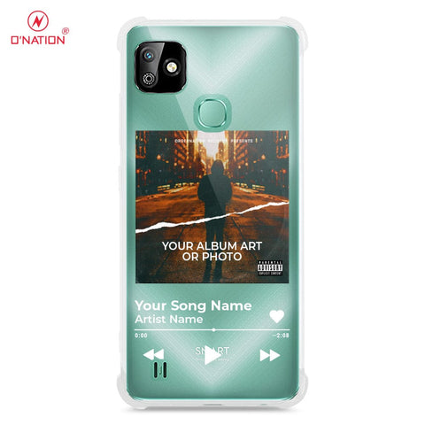 Infinix Smart HD 2021 Cover - Personalised Album Art Series - 4 Designs - Clear Phone Case - Soft Silicon Borders