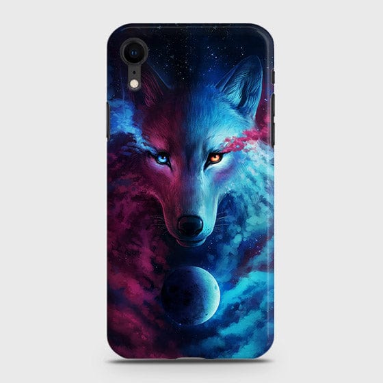 iPhone XR Cover - Infinity Wolf  Trendy Printed Hard Case With Life Time Guarantee