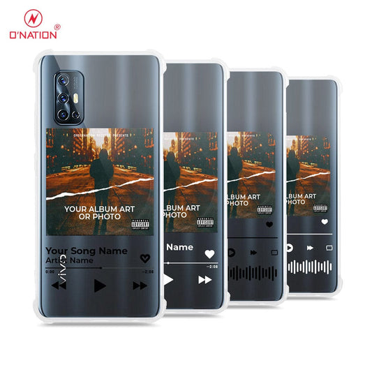 Vivo V17 Cover - Personalised Album Art Series - 4 Designs - Clear Phone Case - Soft Silicon Borders