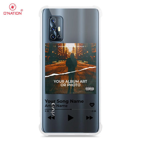 Vivo V17 Cover - Personalised Album Art Series - 4 Designs - Clear Phone Case - Soft Silicon Borders