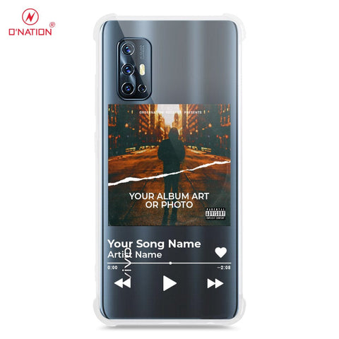 Vivo V17 Cover - Personalised Album Art Series - 4 Designs - Clear Phone Case - Soft Silicon Borders