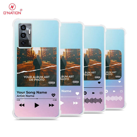 Vivo V23e Cover - Personalised Album Art Series - 4 Designs - Clear Phone Case - Soft Silicon Borders