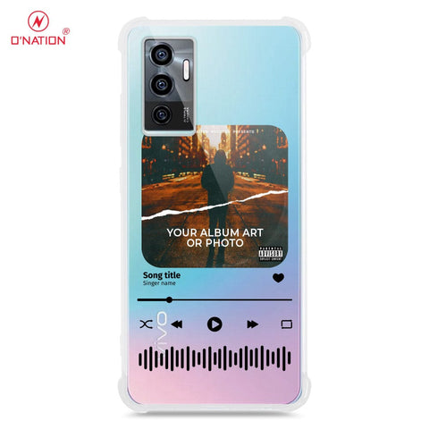 Vivo V23e Cover - Personalised Album Art Series - 4 Designs - Clear Phone Case - Soft Silicon Borders