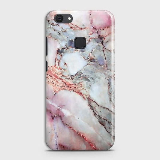 vivo Y81 Cover - Violet Sky Marble Trendy Printed Hard Case with Life Time Colors Guarantee