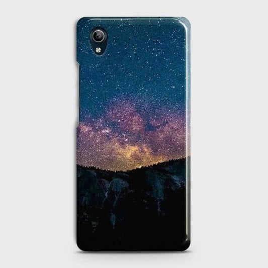 vivo Y91C Cover - Matte Finish - Embrace Dark Galaxy  Trendy Printed Hard Case with Life Time Colors Guarantee
