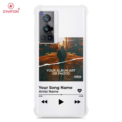 Vivo X70 Pro Cover - Personalised Album Art Series - 4 Designs - Clear Phone Case - Soft Silicon Borders