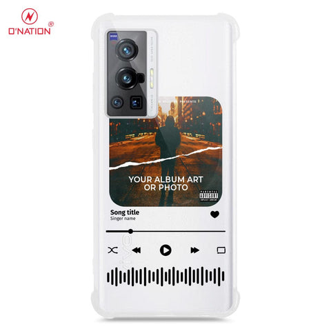 Vivo X70 Pro Cover - Personalised Album Art Series - 4 Designs - Clear Phone Case - Soft Silicon Borders