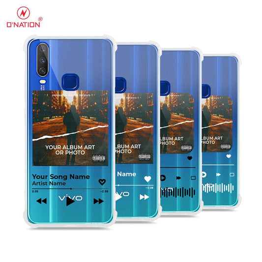 Vivo Y12 Cover - Personalised Album Art Series - 4 Designs - Clear Phone Case - Soft Silicon Borders