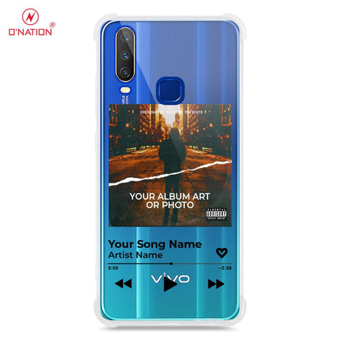 Vivo Y12 Cover - Personalised Album Art Series - 4 Designs - Clear Phone Case - Soft Silicon Borders