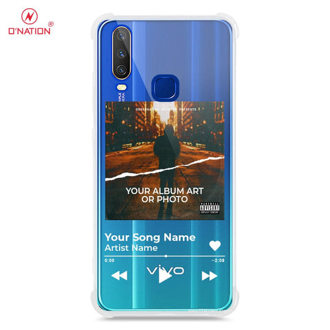 Vivo Y12 Cover - Personalised Album Art Series - 4 Designs - Clear Phone Case - Soft Silicon Borders