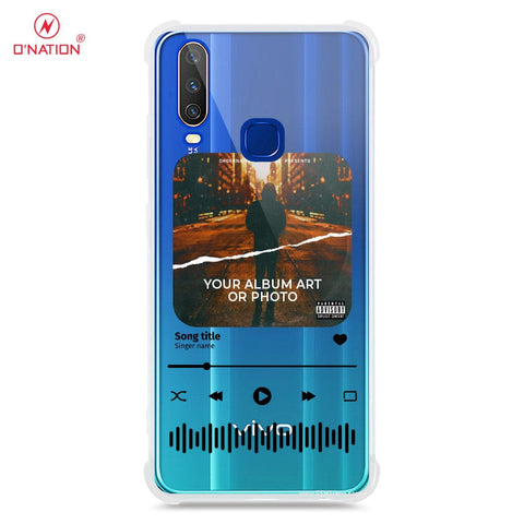 Vivo Y12 Cover - Personalised Album Art Series - 4 Designs - Clear Phone Case - Soft Silicon Borders