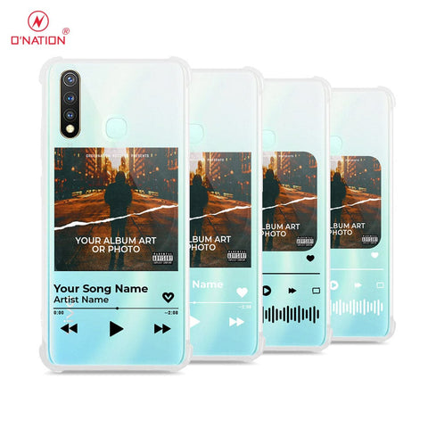 Vivo Y19 Cover - Personalised Album Art Series - 4 Designs - Clear Phone Case - Soft Silicon Borders