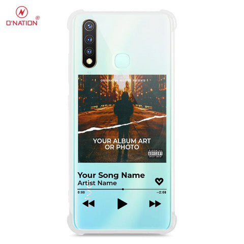 Vivo Y19 Cover - Personalised Album Art Series - 4 Designs - Clear Phone Case - Soft Silicon Borders