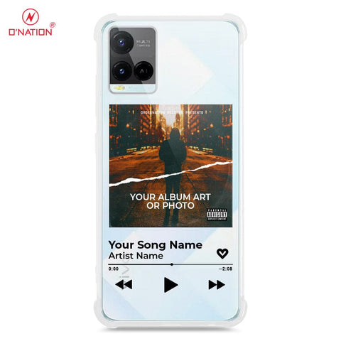 Vivo Y21a Cover - Personalised Album Art Series - 4 Designs - Clear Phone Case - Soft Silicon Borders