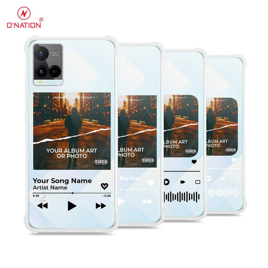 Vivo Y21e Cover - Personalised Album Art Series - 4 Designs - Clear Phone Case - Soft Silicon Borders