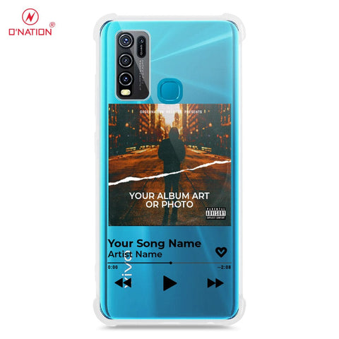 Vivo Y30 Cover - Personalised Album Art Series - 4 Designs - Clear Phone Case - Soft Silicon Borders