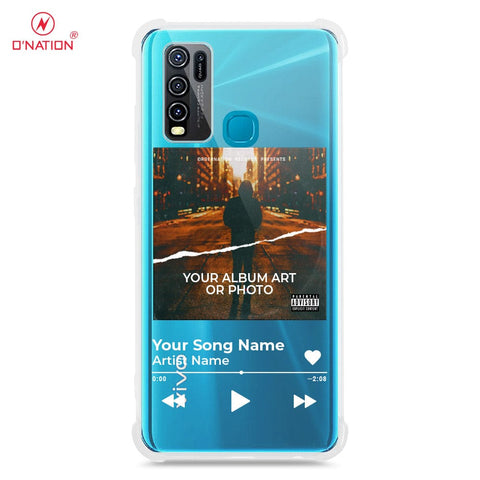 Vivo Y30 Cover - Personalised Album Art Series - 4 Designs - Clear Phone Case - Soft Silicon Borders