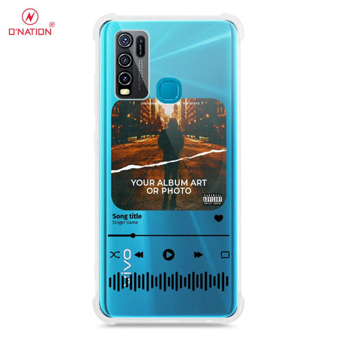 Vivo Y30 Cover - Personalised Album Art Series - 4 Designs - Clear Phone Case - Soft Silicon Borders