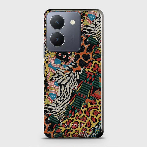 Vivo Y36 5G  Cover - Bold Dots Series - Matte Finish - Snap On Hard Case with LifeTime Colors Guarantee