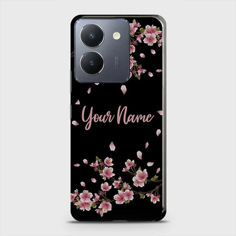 Vivo Y36 5G  Cover - Floral Series - Matte Finish - Snap On Hard Case with LifeTime Colors Guarantee