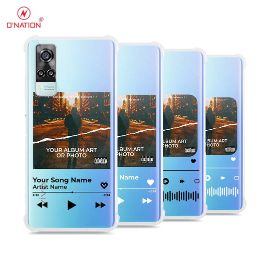 Vivo Y51a Cover - Personalised Album Art Series - 4 Designs - Clear Phone Case - Soft Silicon Borders